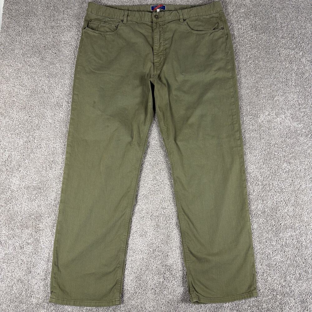 Best Made 5 Pocket Pants Men 38x32 Olive Japanese Cotton Stretch Huckberry